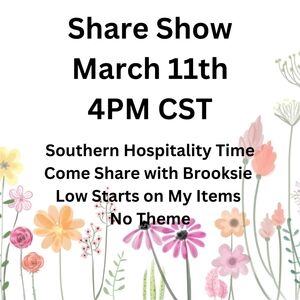 Share Show, No Theme,‎ Low Starts On My Items